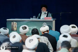 حضور آیت&zwnj;الله&zwnj; علم&zwnj;الهدی در مدرسه تابستانی دارالعلم