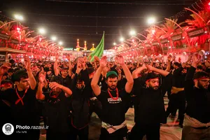 عزاداری شب اربعین حسینی در کربلای معلی