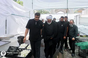 بازدید تولیت آستان قدس رضوی از موکب بنیاد رضوی
