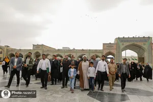 پذیرایی از مجاوران بارگاه منور رضوی در طرح دارالکرامه