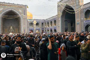 مراسم تحویل سال 1403 در حرم مطهر رضوی - 3