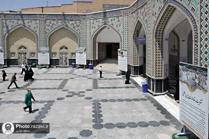 ارائه دستاوردهای آستان قدس رضوی در نمایشگاه محیطی صحن کوثر