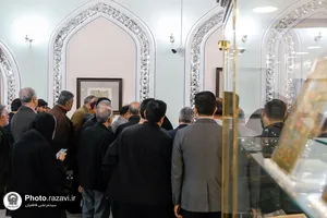 بازدید اعضای هیئت علمی علوم پزشکی تهران از گنجینه قرآن و عترت
