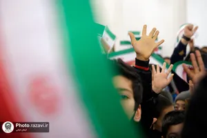 گردهمایی کودکان جهان اسلام در حرم مطهر رضوی