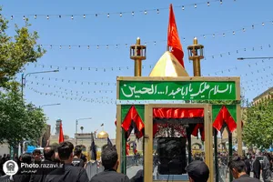 عزاداری روز تاسوعای حسینی در مشهد