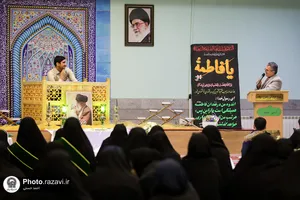 تشییع پیکر مطهر شهید گمنام در دبیرستان دخترانه امام رضا علیه&zwnj;السلام