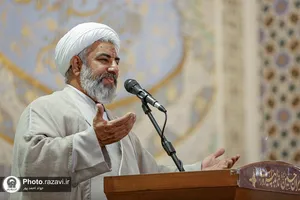 تشرف جمعی از بسیجیان شهرستان جهرم به حرم مطهر رضوی