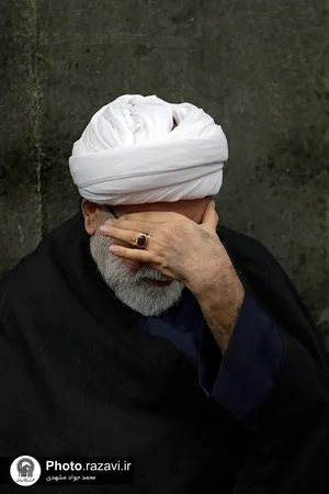 عزاداری روز شهادت امام کاظم علیه&zwnj;السلام در حرم مطهر رضوی