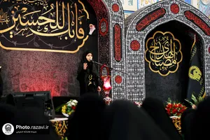 ویژه برنامه دختران حسینی در حرم مطهر رضوی
