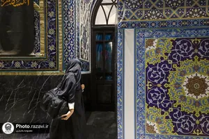 اعتکاف دخترانه دانش آموزان دبیرستان&zwnj;های امام رضا علیه&zwnj;السلام-1