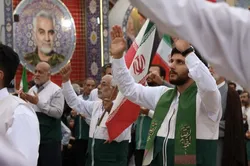 تجدید میثاق خادمیاران رضوی کرمان با شهدا در گلزار بین‌المللی کرمان/ گزارش تصویری