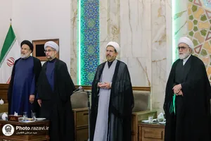 دیدار اعضای شورای قضایی استان با تولیت آستان قدس رضوی