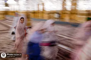 جشن تکلیف دوهزار نفری دختران مشهدی-1