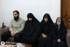 دیدار تولیت آستان قدس رضوی با خانواده سرداران شهید شوشتری و محمدزاده