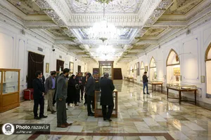 تشرف دبیرکل دولت بلوچستان پاکستان به حرم مطهر رضوی