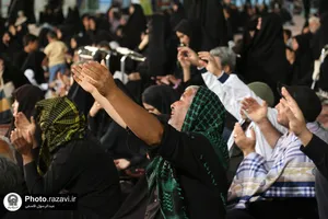 عزاداری دهه آخر صفر در حرم مطهر رضوی