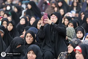 آیین چهارپایه خوانی در سالروز شهادت امیرالمومنین علیه السلام در حرم مطهر رضوی - 1