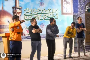 تشرف دانش&zwnj;آموزان مدارس استثنایی کشور به حرم مطهر رضوی-2