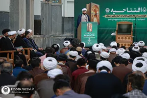 افتتاحیه چهارمین اعتکاف علمی طلاب در حرم مطهر رضوی