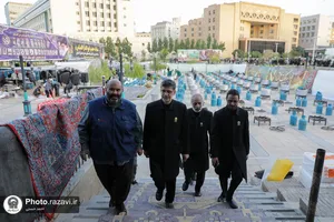 بازدید مدیر عالی حرم از مواکب اطراف حرم
