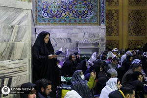 مراسم احیا شب بیست و سوم ماه مبارک رمضان در حرم مطهر رضوی-3