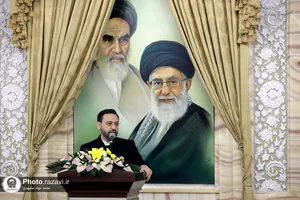 مراسم اعطای احکام خدام حرم مطهر رضوی