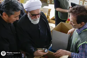 بازدید تولیت آستان قدس رضوی از قرارگاه رمضان