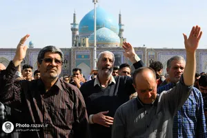 مراسم تحویل سال 1404 در حرم مطهر رضوی-1