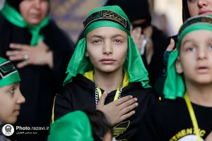 تشرف کودکان دارای بیماری خاص به حرم مطهر رضوی