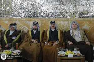 دیدار تولیت آستان قدس رضوی با شیوخ عشایر عراق
