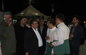 بازدید استاندار سمنان از موکب حضرت علی بن موسی&zwnj;الرضا (ع) در کنگره سه هزار شهید + تصاویر