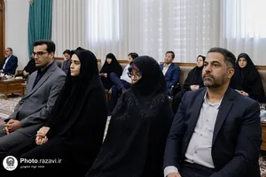 دیدار کارکنان نمونه با تولیت آستان قدس رضوی