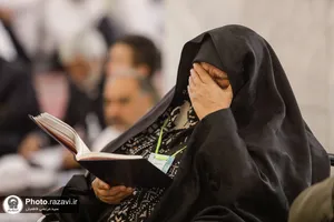 تشرف کاروان معین&zwnj;الضعفا به حرم مطهر رضوی