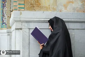 حال و هوای حرم مطهر رضوی در شب میلاد امام رضا علیه&zwnj;السلام