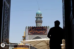 حال و هوای حرم مطهر رضوی در دهه اول محرم