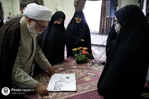 حضور تولیت آستان قدس رضوی در جمع دانش آموزان دبیرستان دخترانه امام رضا(علیه&zwnj;السلام)