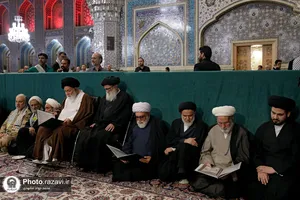 گرامیداشت سید مقاومت در حرم مطهر رضوی