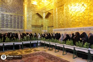 بازگشایی صحن انقلاب حرم مطهر رضوی