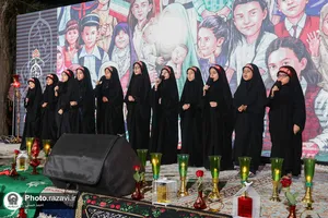 سفره حضرت رقیه سلام الله علیها در مشهد-2