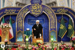 جشن میلاد امیرالمومنین در حرم مطهر رضوی