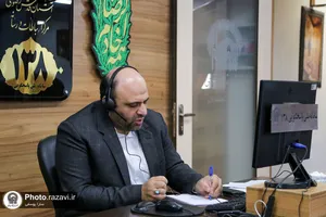 حضور مدیر امور زائرین معاونت خدمات اجتماعی بنیاد کرامت رضوی در سامانه 138