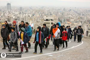 پیاده روی خانوادگی کارکنان آستان قدس رضوی