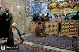 اهدا 162 تخته فرش دست&zwnj;باف رضوی به حرم حضرت معصومه(سلام الله علیها)