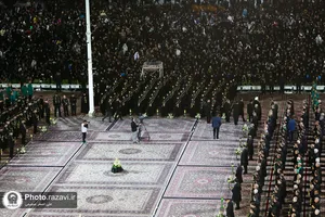 آئین خطبه&zwnj;خوانی شب شهادت امام حسین (ع) در حرم مطهر رضوی