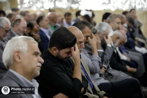 دیدار ستایشگران، شاعران آیینی و مسئولان هیئات مذهبی مشهد با تولیت آستان قدس رضوی