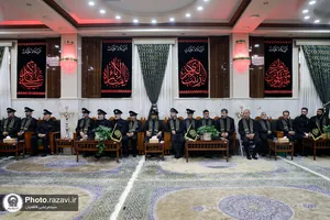 تشرف کاروان سفیران امام رئوف علیه&zwnj;السلام به حرم امیرالمؤمنین علیه&zwnj;السلام
