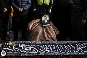  تشییع پیکر ابوالشهید؛ محمدحسین گلقندشتی در حرم مطهر رضوی 