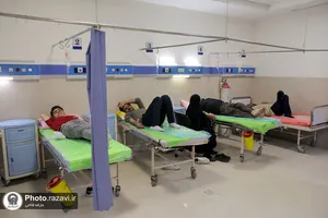 خدمات دارالشفای امام در مراسم سال تحویل