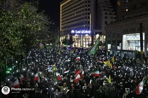 اجتماع مردمی &laquo;بیعت با نصرالله&raquo; در مشهد