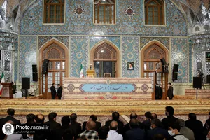 سخنرانی نوروزی رهبر معظم انقلاب در حرم مطهر رضوی